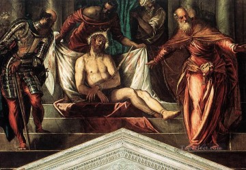  Italia Obras - Coronación de espinas Tintoretto del Renacimiento italiano